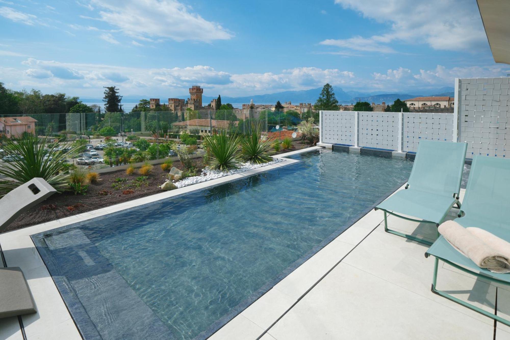 Residence Hotel Palazzo Della Scala Lazise Camera foto